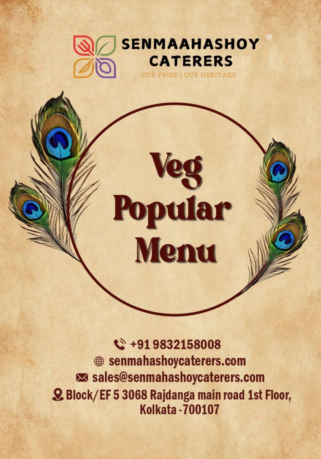 Menu Card